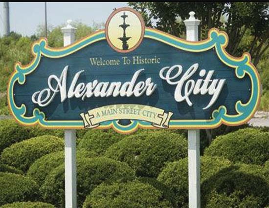 Alexander City Sign