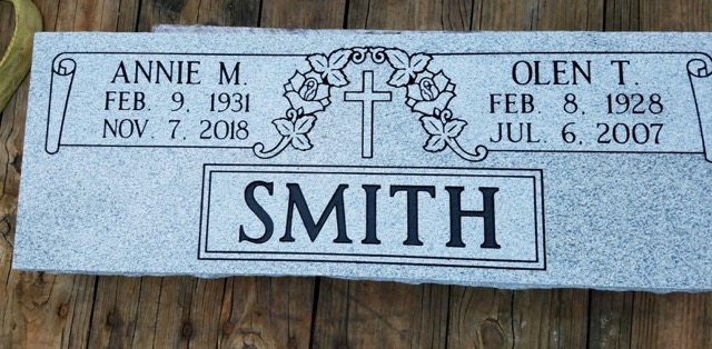 Companion Headstone: Smith