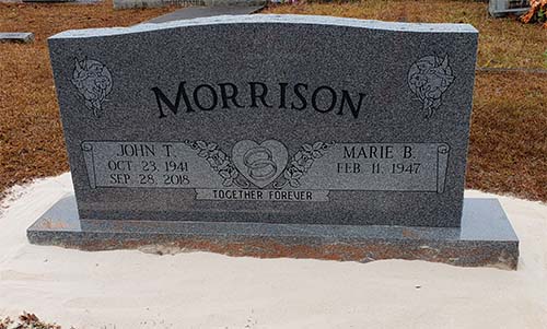 Morrison Headstone