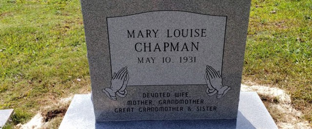 Chapman Headstone