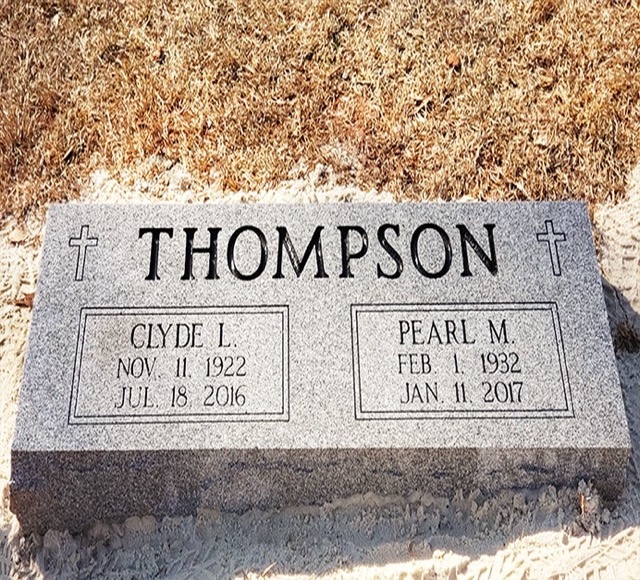 Thompson Companion Headstone